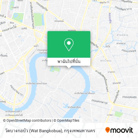วัดบางกอบัว (Wat Bangkobua) แผนที่