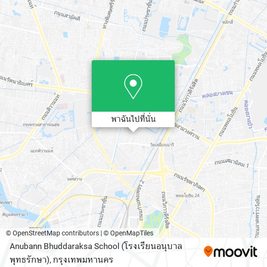Anubann Bhuddaraksa School (โรงเรียนอนุบาลพุทธรักษา) แผนที่
