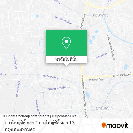 บางใหญ่ซิตี้ ซอย 2 บางใหญ่ซิตี้ ซอย 19 แผนที่
