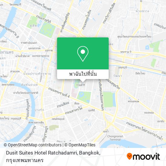 Dusit Suites Hotel Ratchadamri, Bangkok แผนที่