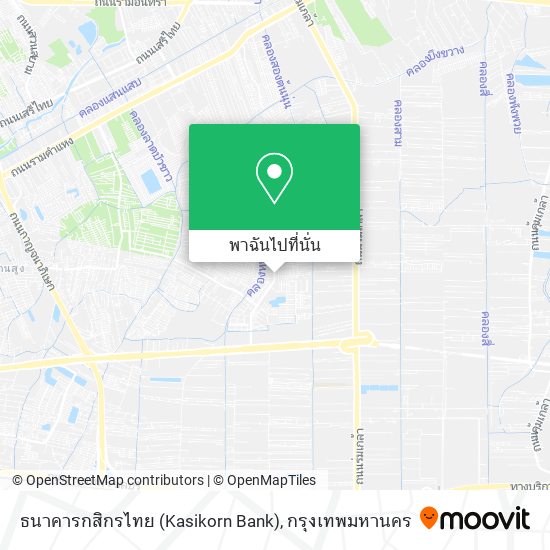 ธนาคารกสิกรไทย (Kasikorn Bank) แผนที่