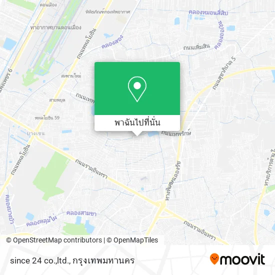 since 24 co.,ltd. แผนที่