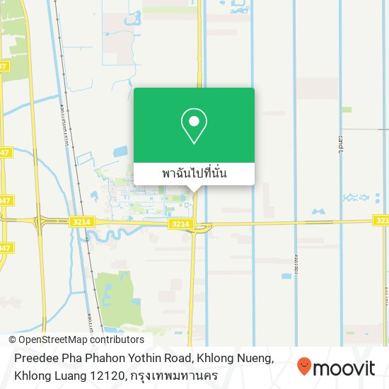 Preedee Pha Phahon Yothin Road, Khlong Nueng, Khlong Luang 12120 แผนที่