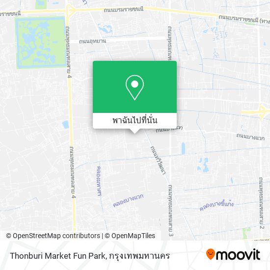Thonburi Market Fun Park แผนที่