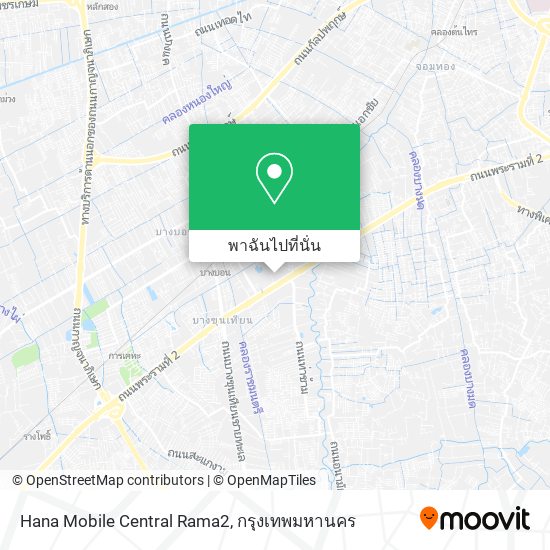 Hana Mobile Central Rama2 แผนที่