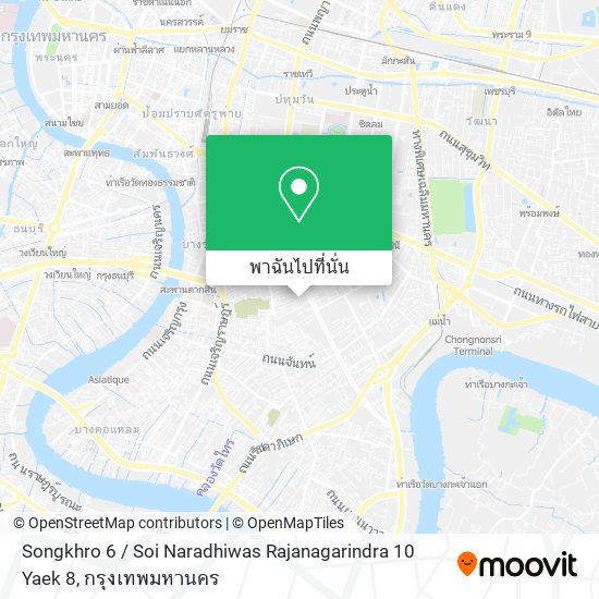 Songkhro 6 / Soi Naradhiwas Rajanagarindra 10 Yaek 8 แผนที่