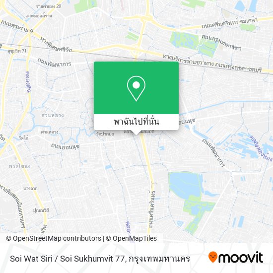 Soi Wat Siri / Soi Sukhumvit 77 แผนที่