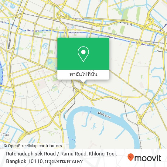 Ratchadaphisek Road / Rama Road, Khlong Toei, Bangkok 10110 แผนที่