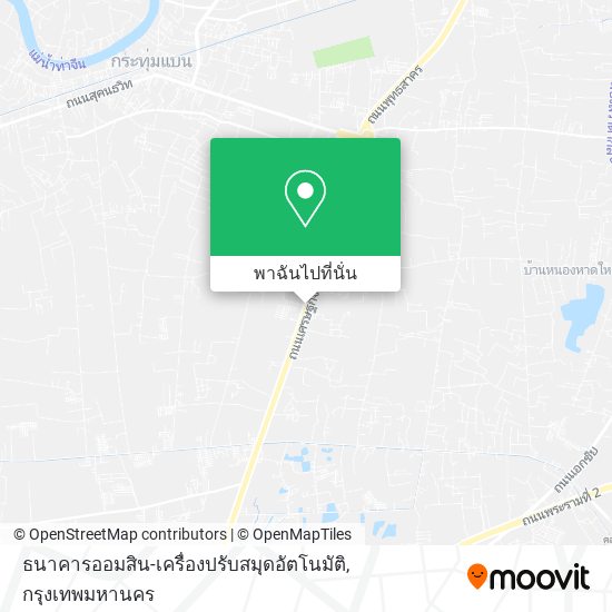 ธนาคารออมสิน-เครื่องปรับสมุดอัตโนมัติ แผนที่