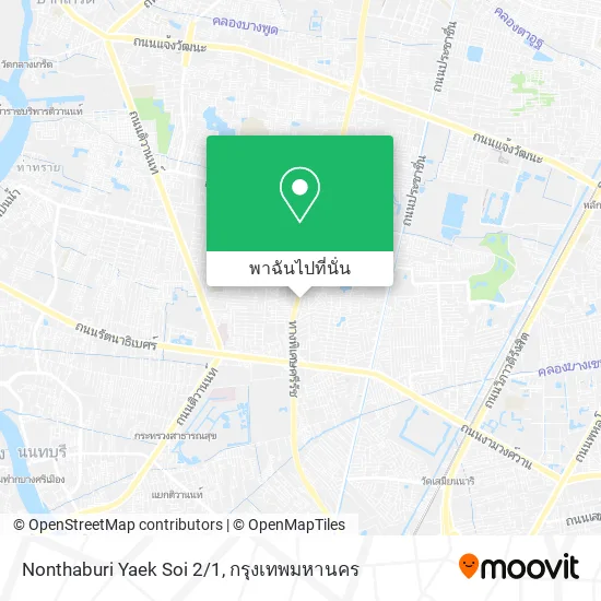 Nonthaburi Yaek Soi 2/1 แผนที่