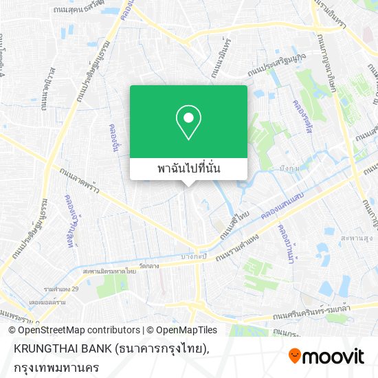 KRUNGTHAI BANK (ธนาคารกรุงไทย) แผนที่