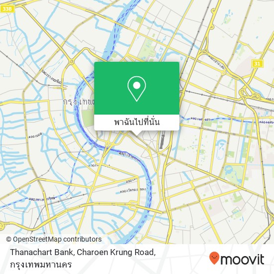 Thanachart Bank, Charoen Krung Road แผนที่