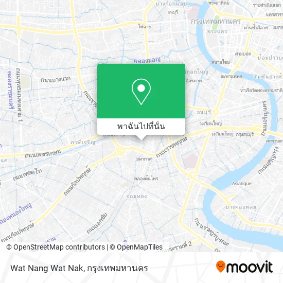 Wat Nang Wat Nak แผนที่