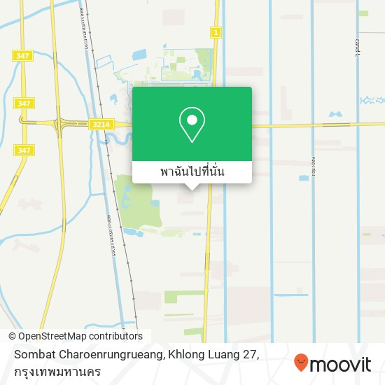 Sombat Charoenrungrueang, Khlong Luang 27 แผนที่