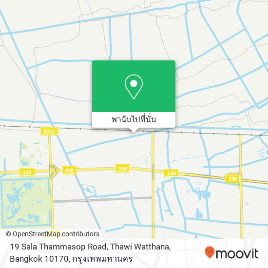 19 Sala Thammasop Road, Thawi Watthana, Bangkok 10170 แผนที่