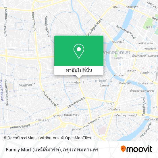 Family Mart (แฟมิลี่มาร์ท) แผนที่