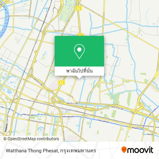 Watthana Thong Phesat แผนที่