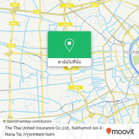 The Thai United Insurance Co.,Ltd., Sukhumvit soi 4 - Nana Tai แผนที่