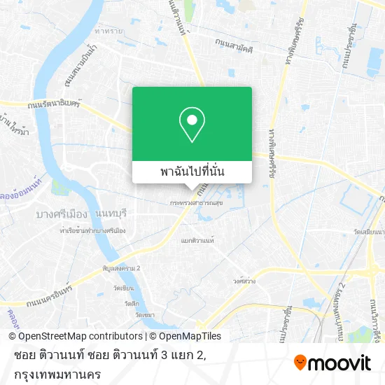 ซอย ติวานนท์ ซอย ติวานนท์ 3 แยก 2 แผนที่