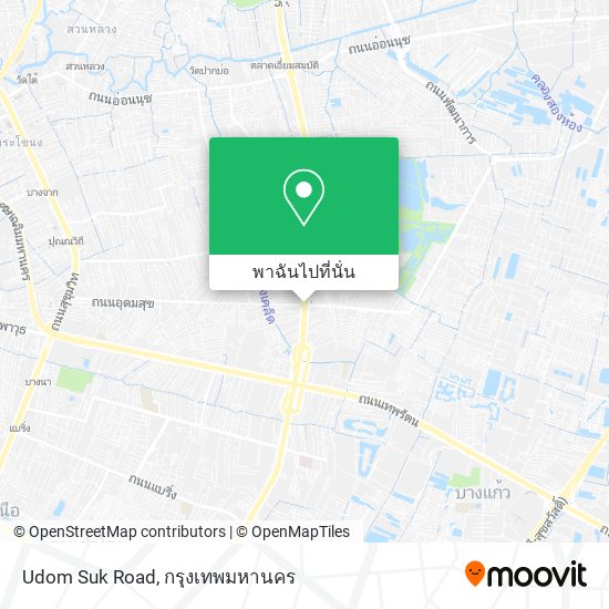 Udom Suk Road แผนที่