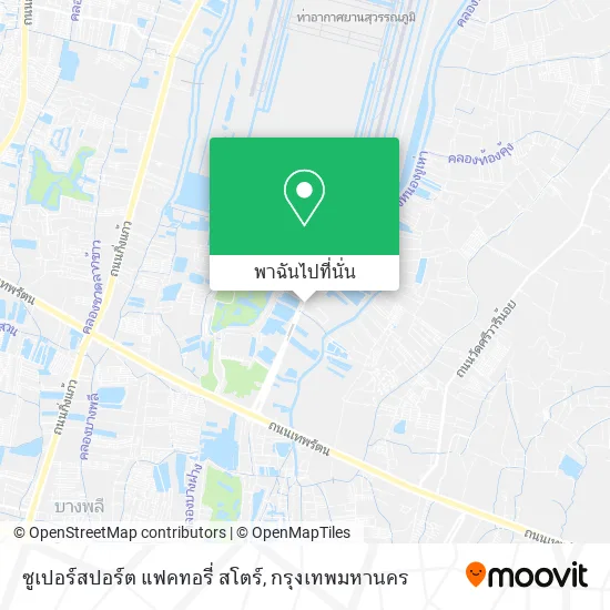 ซูเปอร์สปอร์ต แฟคทอรี่ สโตร์ แผนที่