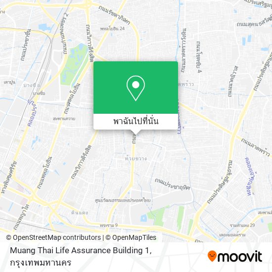 Muang Thai Life Assurance Building 1 แผนที่