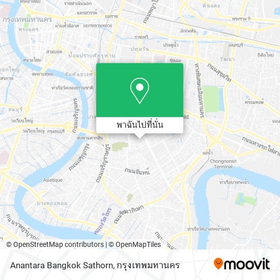 Anantara Bangkok Sathorn แผนที่