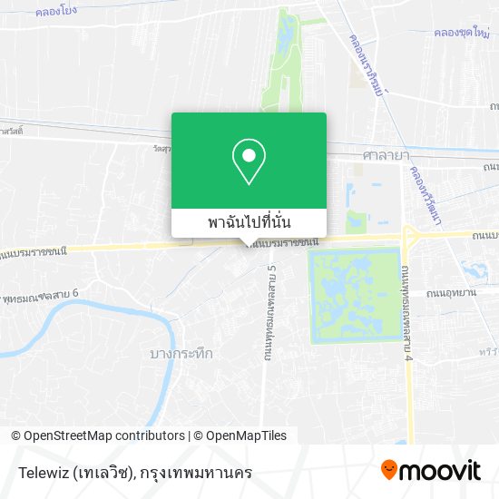 Telewiz (เทเลวิซ) แผนที่