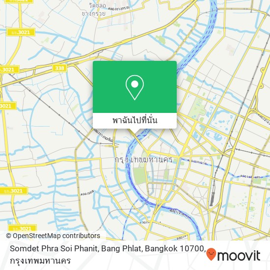 Somdet Phra Soi Phanit, Bang Phlat, Bangkok 10700 แผนที่