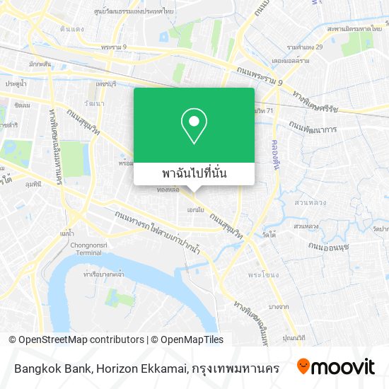 Bangkok Bank, Horizon Ekkamai แผนที่