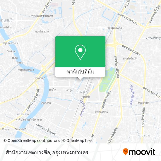 สำนักงานเขตบางซื่อ แผนที่