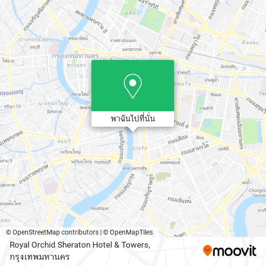 Royal Orchid Sheraton Hotel & Towers แผนที่
