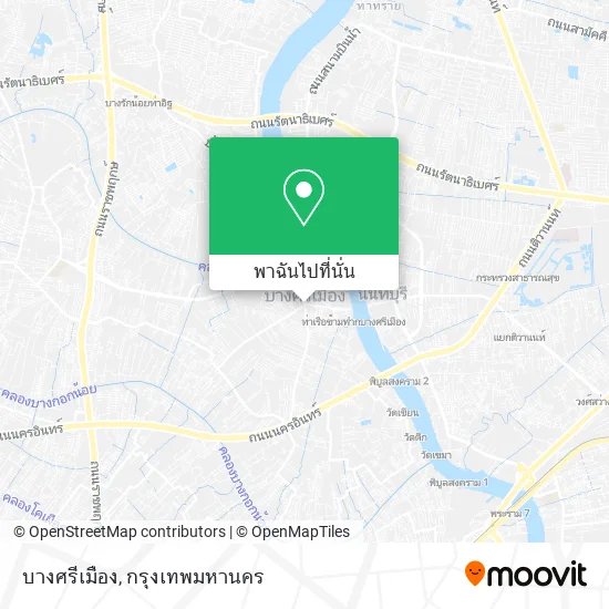 บางศรีเมือง แผนที่