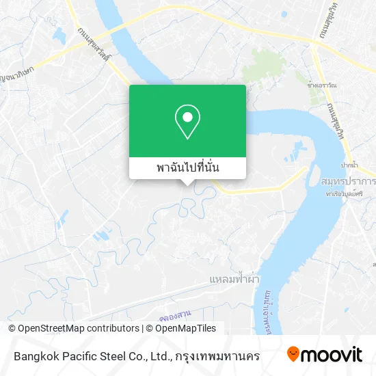 Bangkok Pacific Steel Co., Ltd. แผนที่