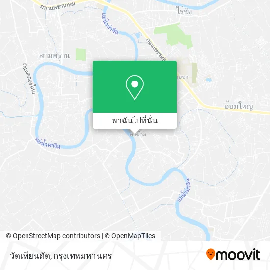 วัดเทียนดัด แผนที่
