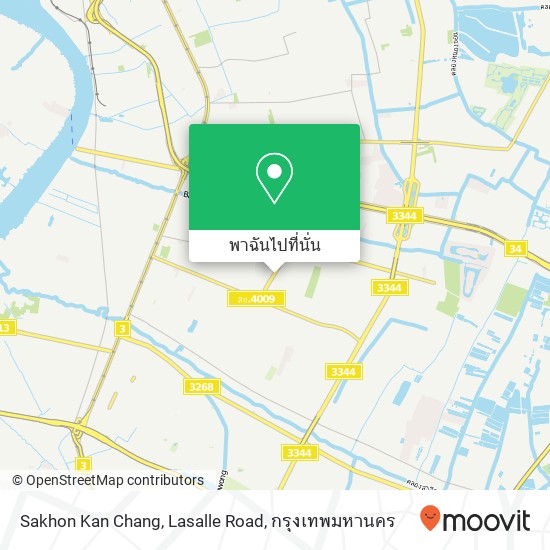 Sakhon Kan Chang, Lasalle Road แผนที่