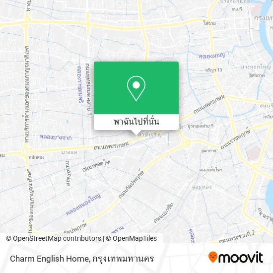 Charm English Home แผนที่