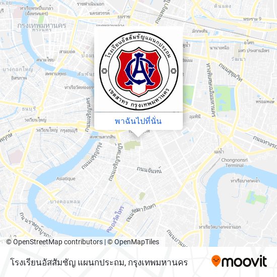 โรงเรียนอัสสัมชัญ แผนกประถม แผนที่