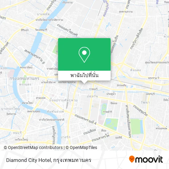 Diamond City Hotel แผนที่
