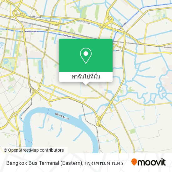 Bangkok Bus Terminal (Eastern) แผนที่