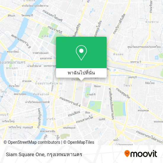 Siam Square One แผนที่