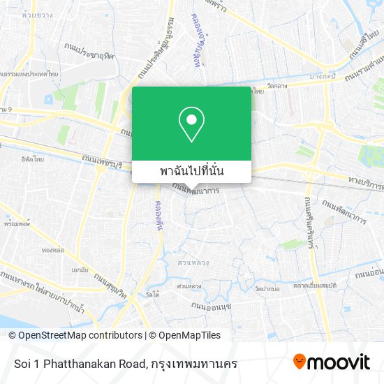 Soi 1 Phatthanakan Road แผนที่