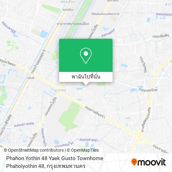 Phahon Yothin 48 Yaek Gusto Townhome Phaholyothin 48 แผนที่