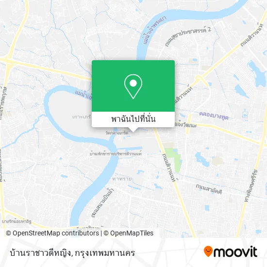 บ้านราชาวดีหญิง แผนที่
