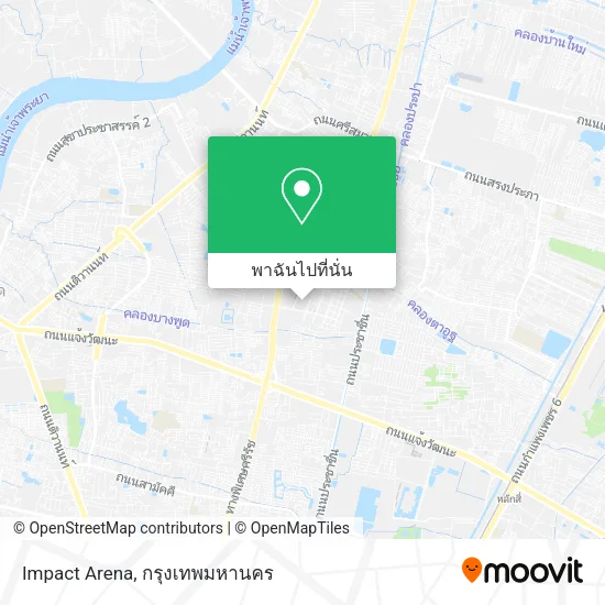 Impact Arena แผนที่
