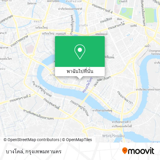 บางโคล่ แผนที่