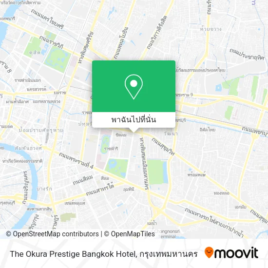 The Okura Prestige Bangkok Hotel แผนที่