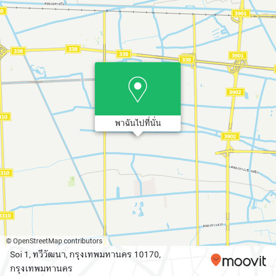 Soi 1, ทวีวัฒนา, กรุงเทพมหานคร 10170 แผนที่