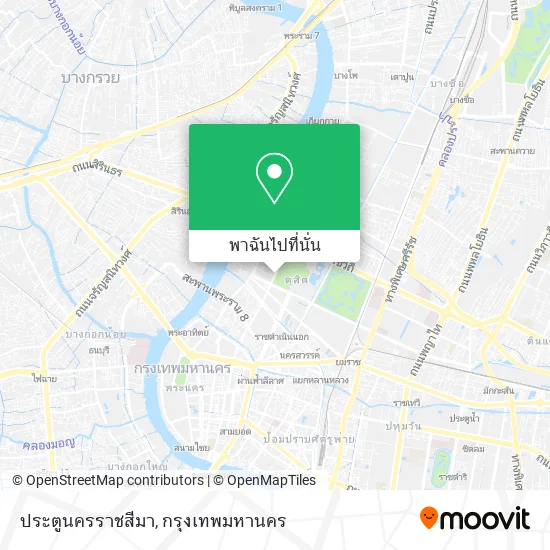 ประตูนครราชสีมา แผนที่