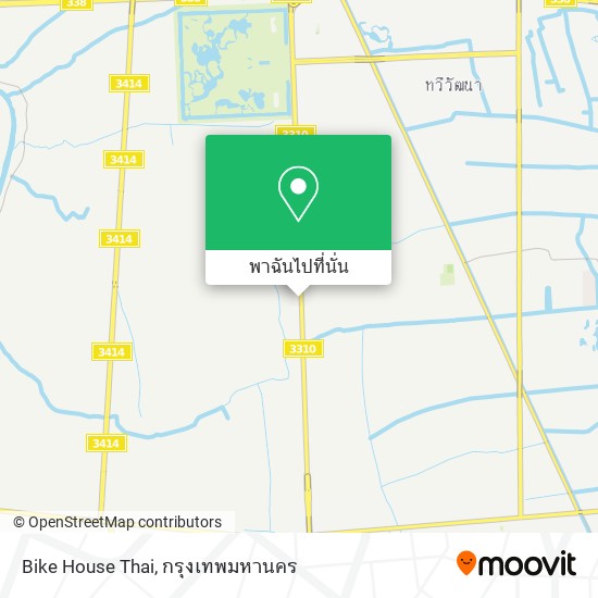Bike House Thai แผนที่